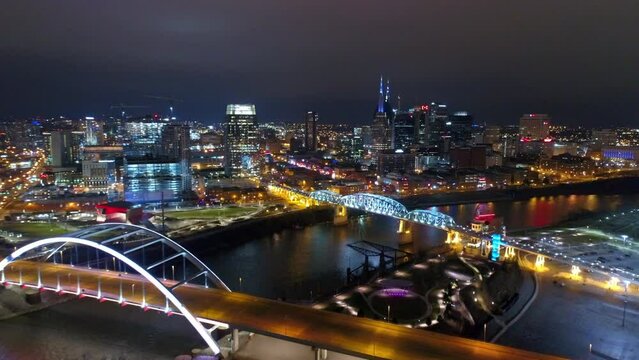 Skyline views of Nashville